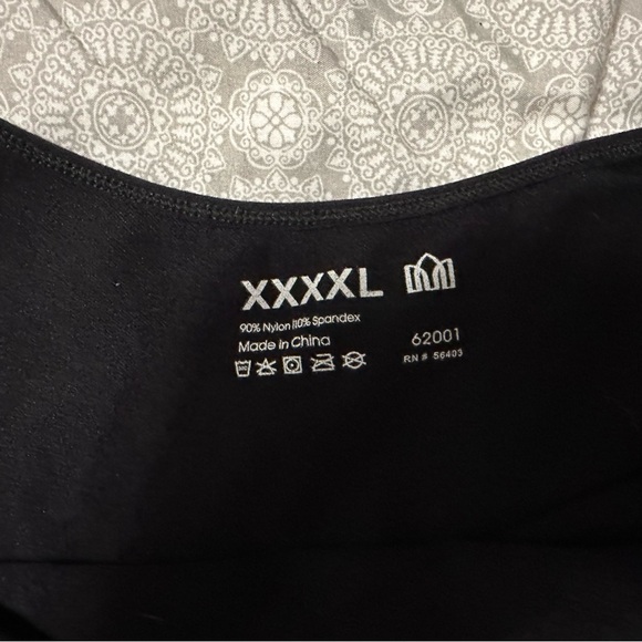 Empetua Shapermint Essentials All Day Everyday Scoop Neck Cami, XXXXL, Black - Picture 3 of 7